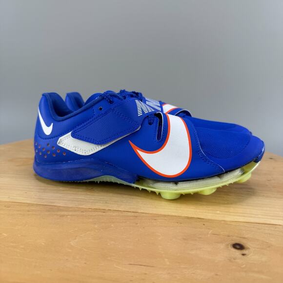 Mens 4.5 / Womens 6 - Nike Zoom Long Jump Elite Track Shoes Spikes Blue LJ NEW - Picture 1 of 9